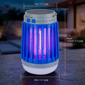 Lámpara Matamosquitos Solar y USB con Luz LED para Camping